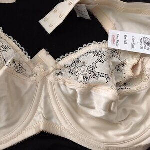 Alice Underwire Bra Comfort Rose Banded Practical Elegance Beige 1481 B, D, DD-E